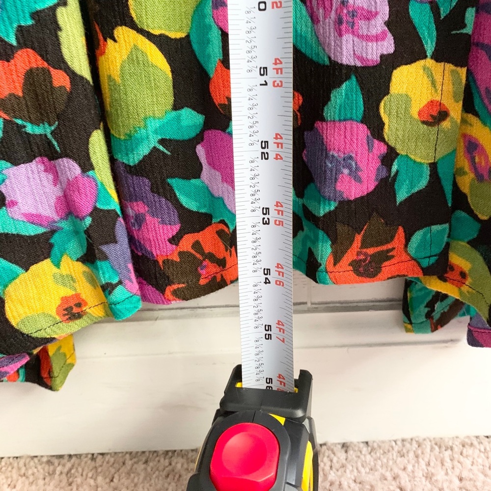Raga Black Floral Wrap Dress - Picture 11 of 15